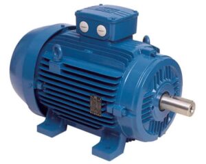 blue electric motor